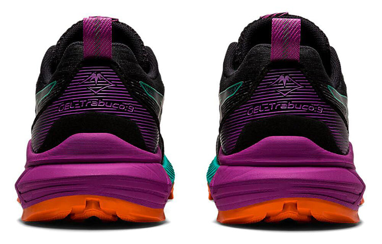 (WMNS) ASICS Gel-Trabuco 9 'Black Green Purple' 1012A904-002