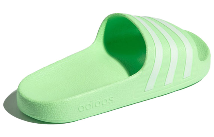 (WMNS) adidas Slide Adilette Aqua 'Green White' EE7347
