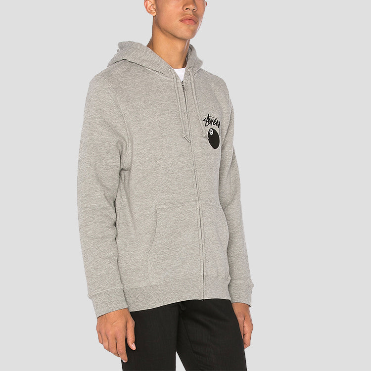 Men's Stussy Casual Zipper Gray 1973825