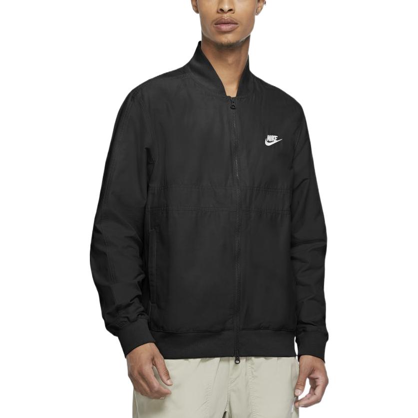 Nike logo zipped jacket 'Black' DN4459-010