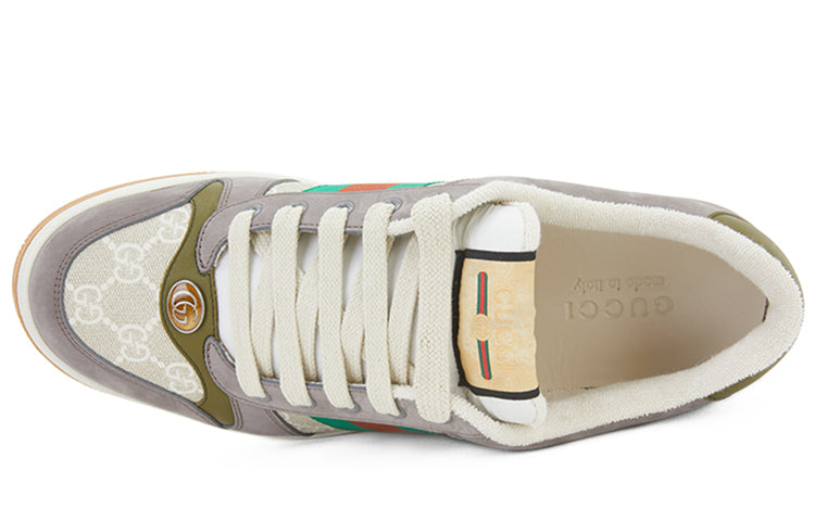 Gucci Screener Sneaker 'GG Canvas - Grey Beige' 703648-UULG0-9680