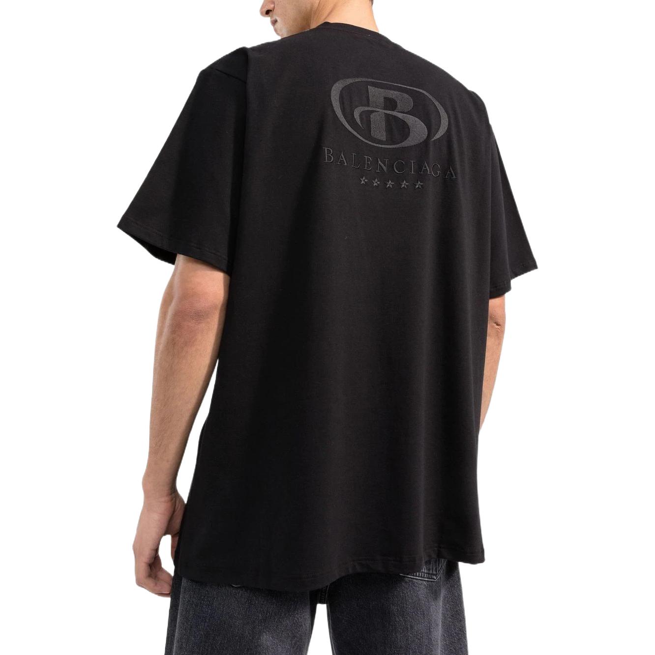 Balenciaga Spa Pyjama T-Shirt 'Black' 6784304A8B80100