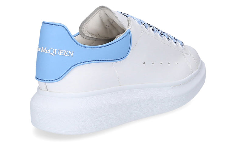 (WMNS) Alexander McQueen Oversized Sneaker 'White Sky Blue' 621056WHXMT9223