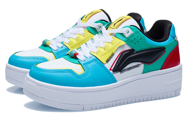 (WMNS) Li-Ning Tianji 'White Blue Green' AGCR468-5