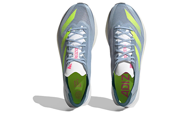 adidas Adizero Adios 8 Shoes 'Wonder Blue Lucid Lemon' H03615
