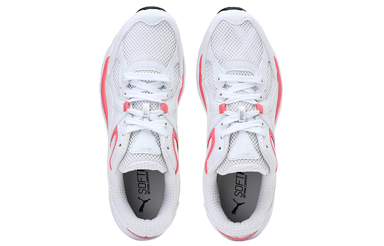 PUMA Axis Plus 90s SoftFoam Trainers White/Pink 370287-21