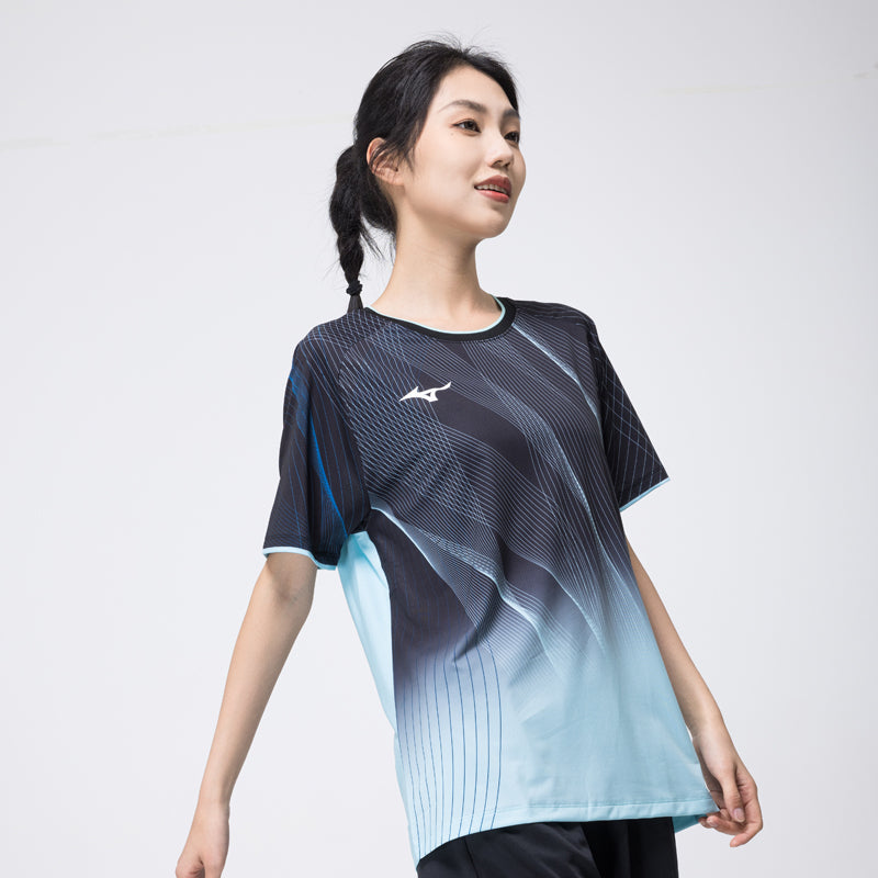 Mizuno Badminton T-Shirt 'Navy Blue' 72CA43Z1