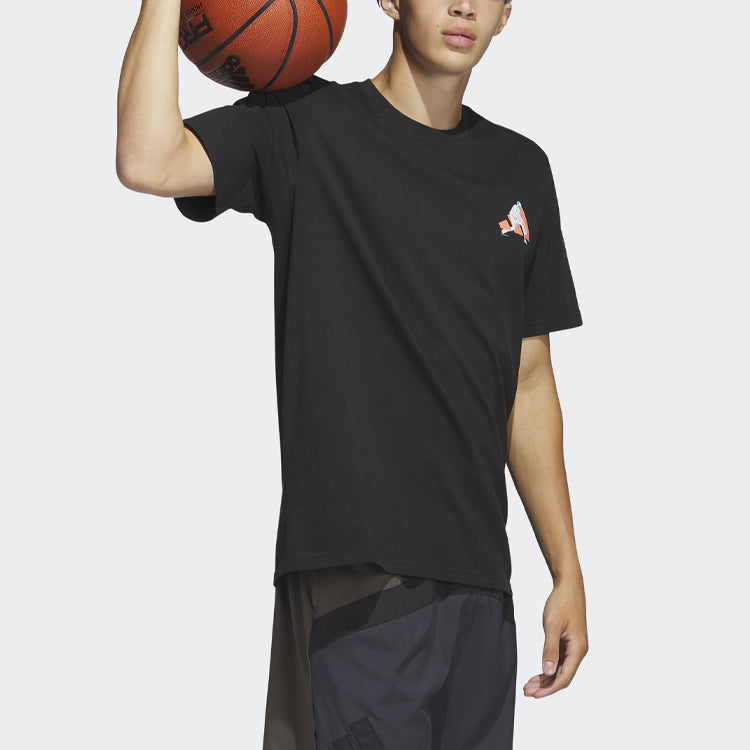 adidas Harden Icons Graphic T-shirt 'Black' HY0786