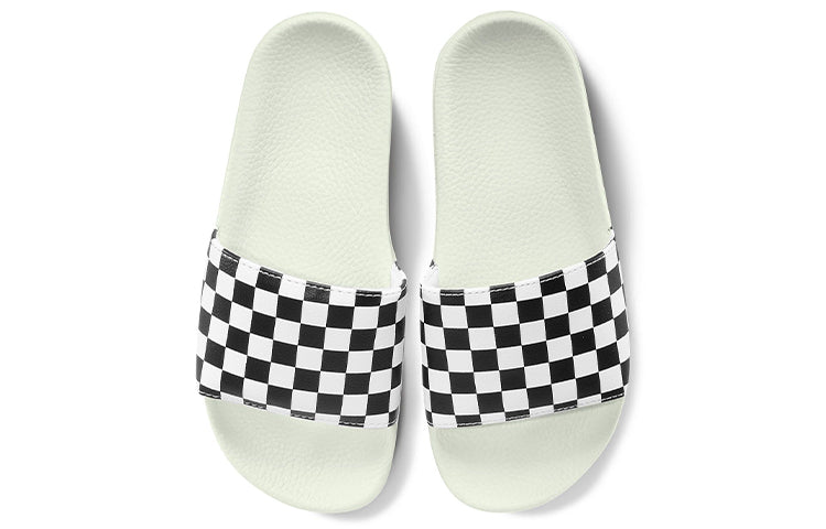 (WMNS) Vans Slide-On 'Checkerboard - White Black' VN0004LG27K