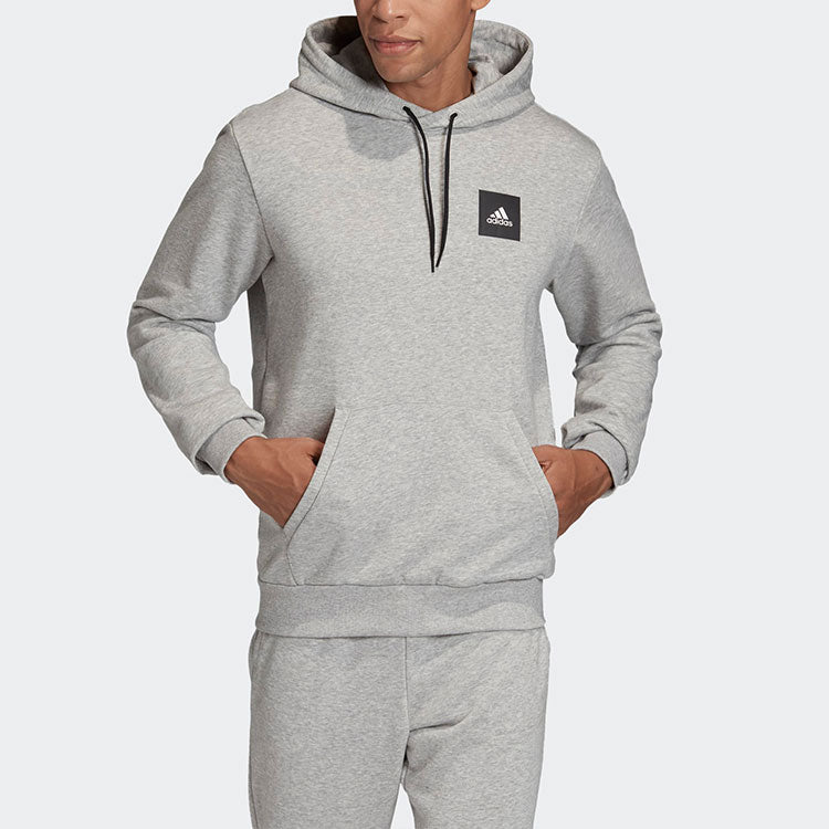 adidas Must Haves Graphic logo Printing Cozy Sports Gray FL4023