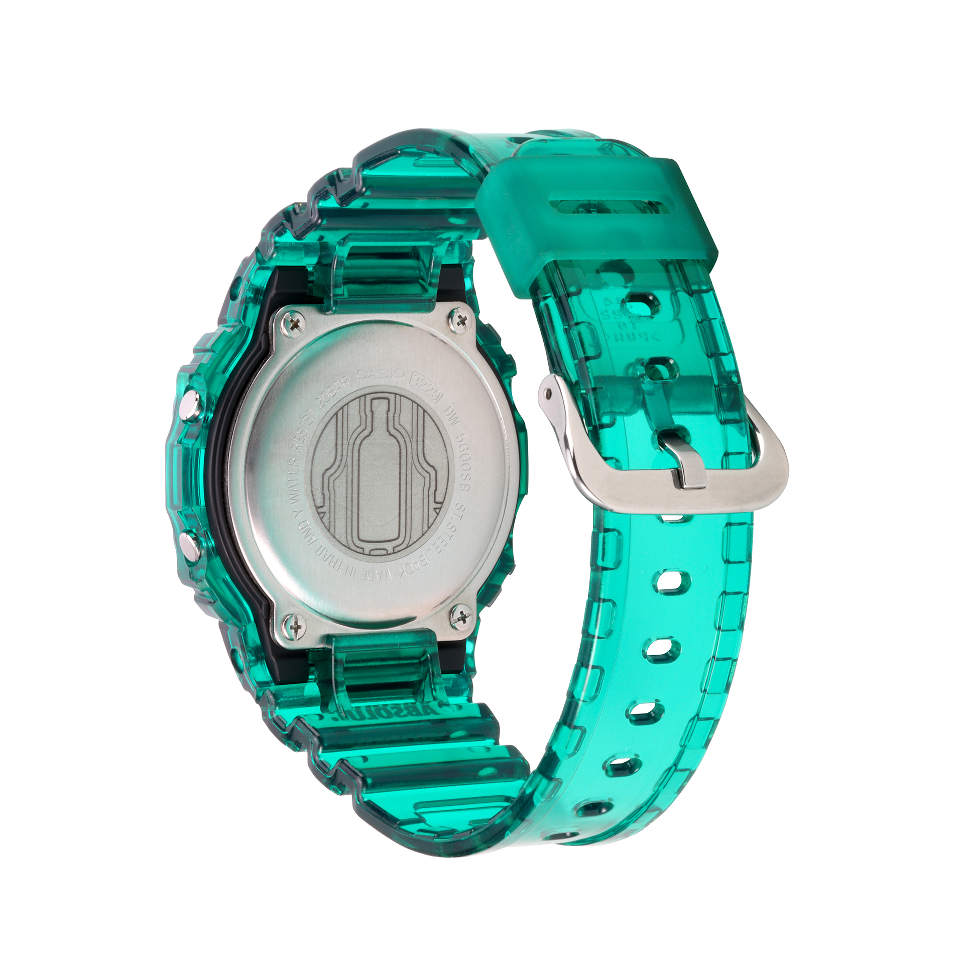 CASIO G-Shock Square 'Green' DW-5600SB-3PRABS