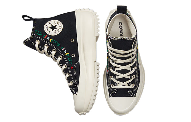 Converse Run Star Hike Platform High 'Floral Embroidery' A02192C