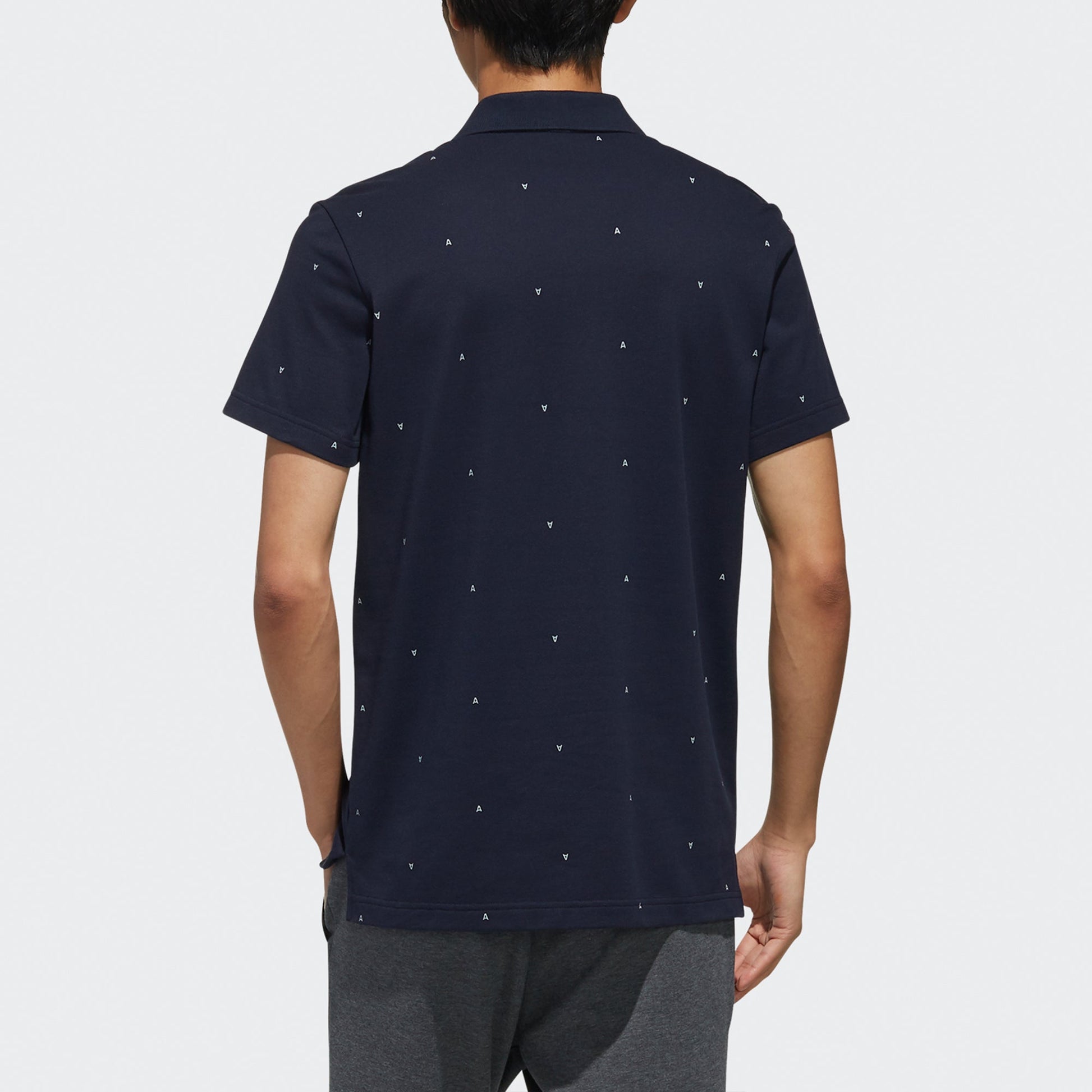 adidas Ai Polo Gen Aop Short Sleeve Polo Men's Navy DY8707