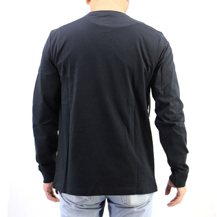 Nike Sportswear Heritage Casual Round-neckLong-sleeveTee Men Black CJ8439-010