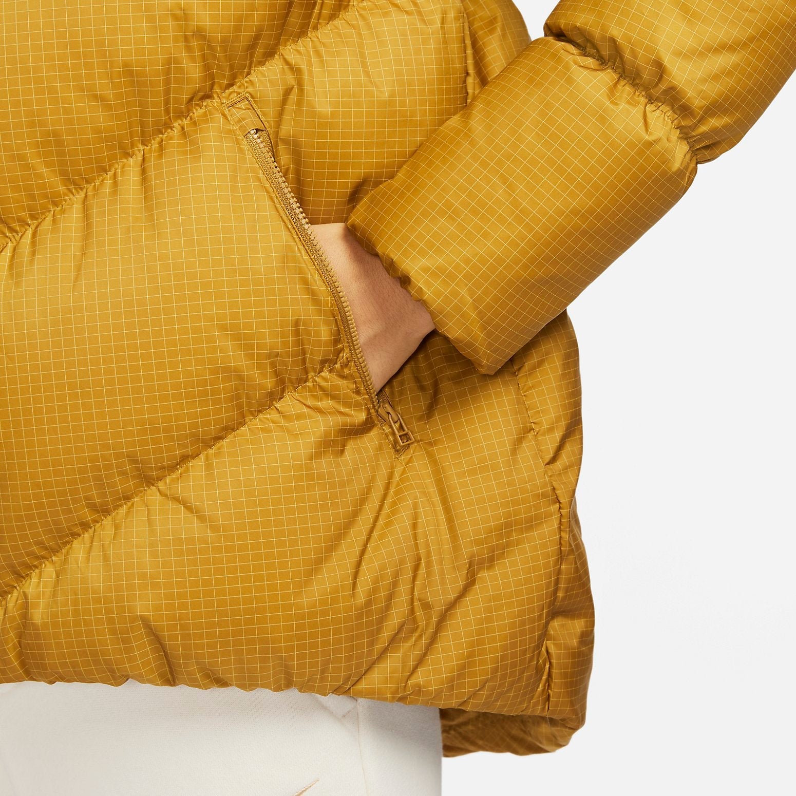 (WMNS) Nike Sportswear Windpuffer Therma-FIT Loose Puffer Jacket 'Brown' FD8212-716