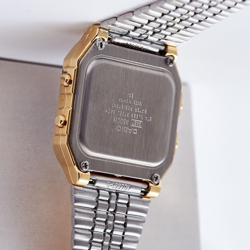 CASIO Waterproof Quartz 'Gold Digital' A500WGA-9DF
