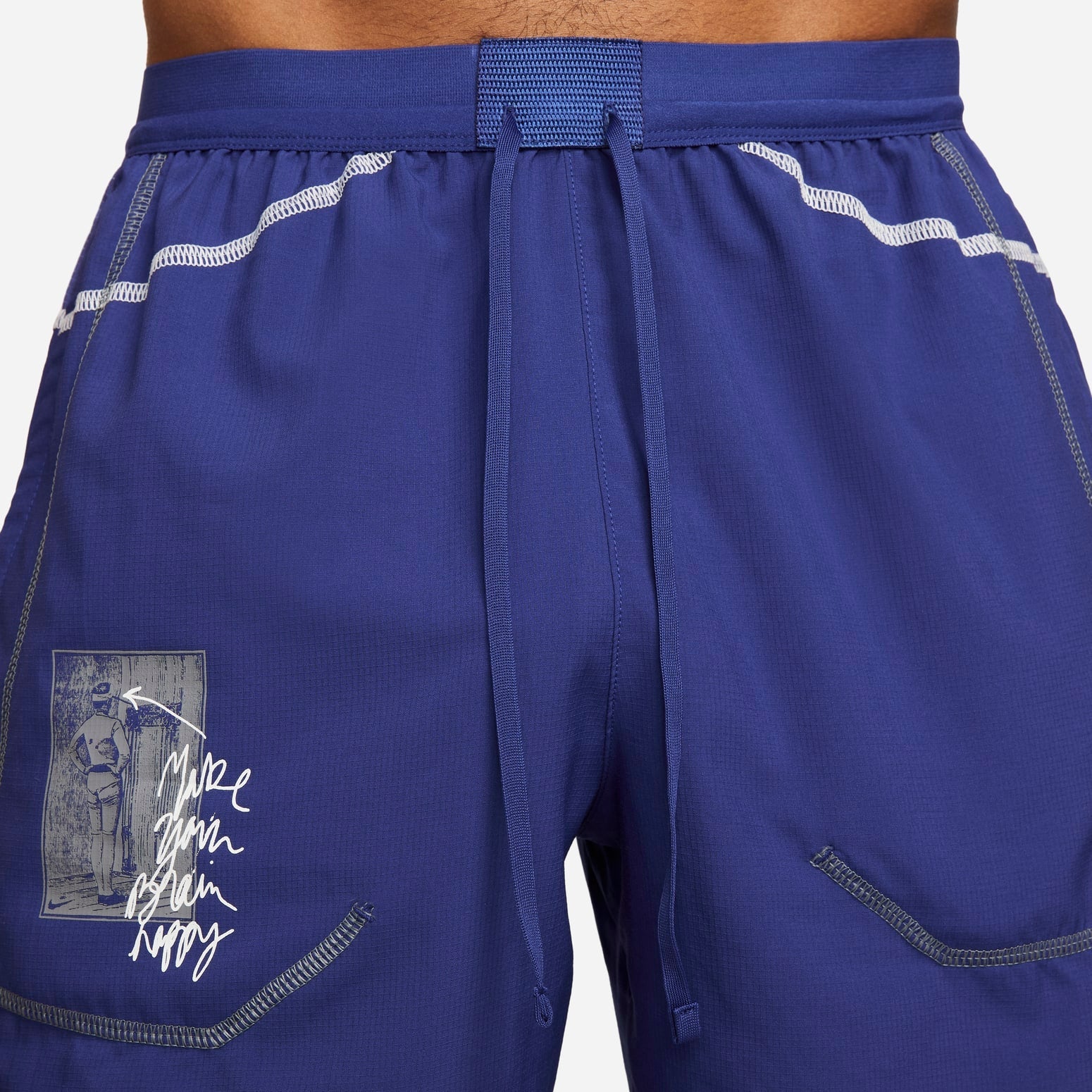 Nike Dri-FIT Stride D.Y.E. 7' Running Shorts 'Blue' DQ6560-455