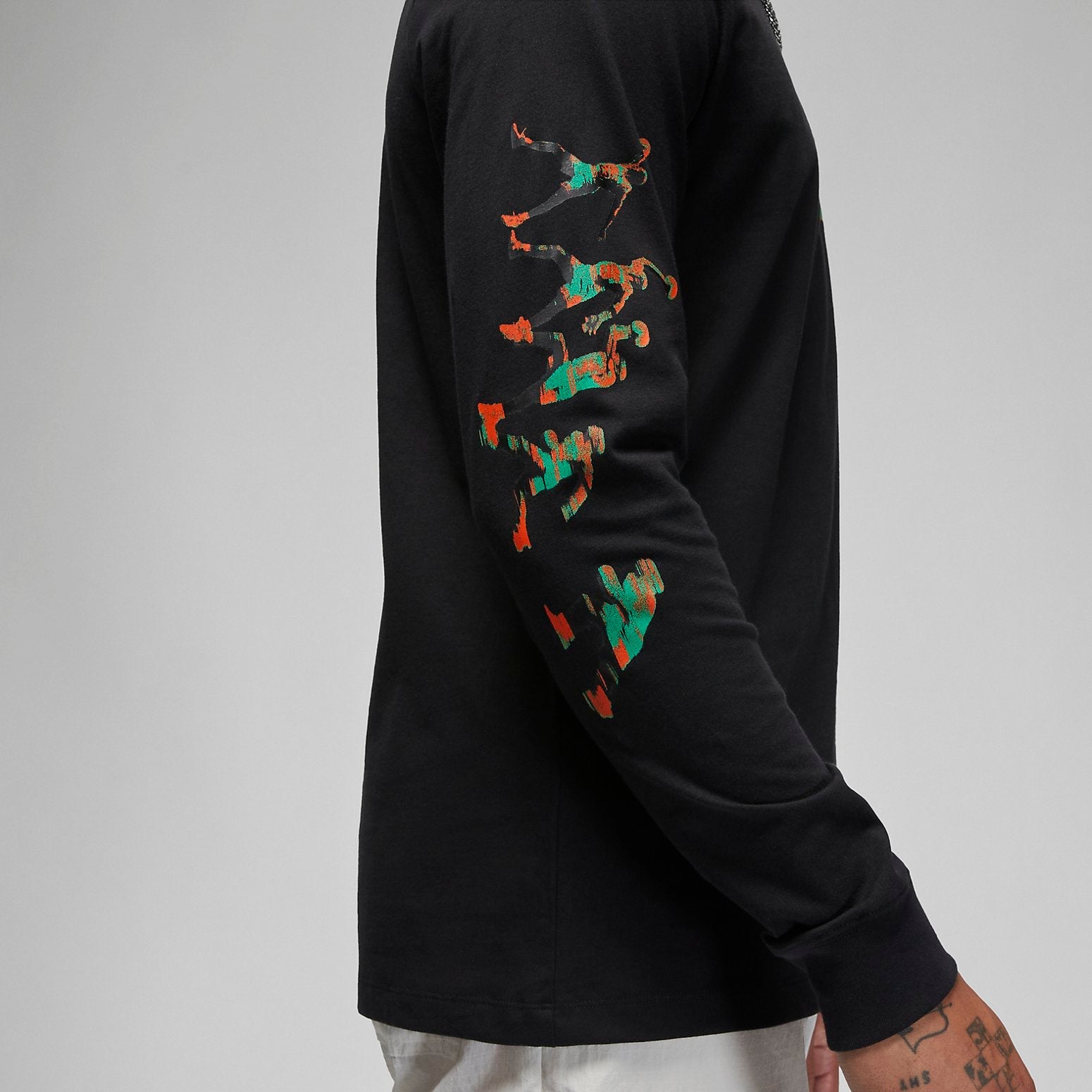 Air Jordan Brand Long-Sleeve T-Shirt 'Black' FB7455-010