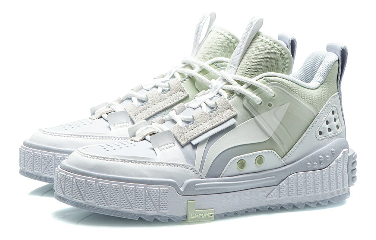(WMNS) Li-Ning NO.258 Mid 'White Light Green' AGCR312-4