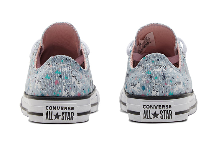 Converse Chuck Taylor All Star Sneakers K Blue/Multi-color 672102C