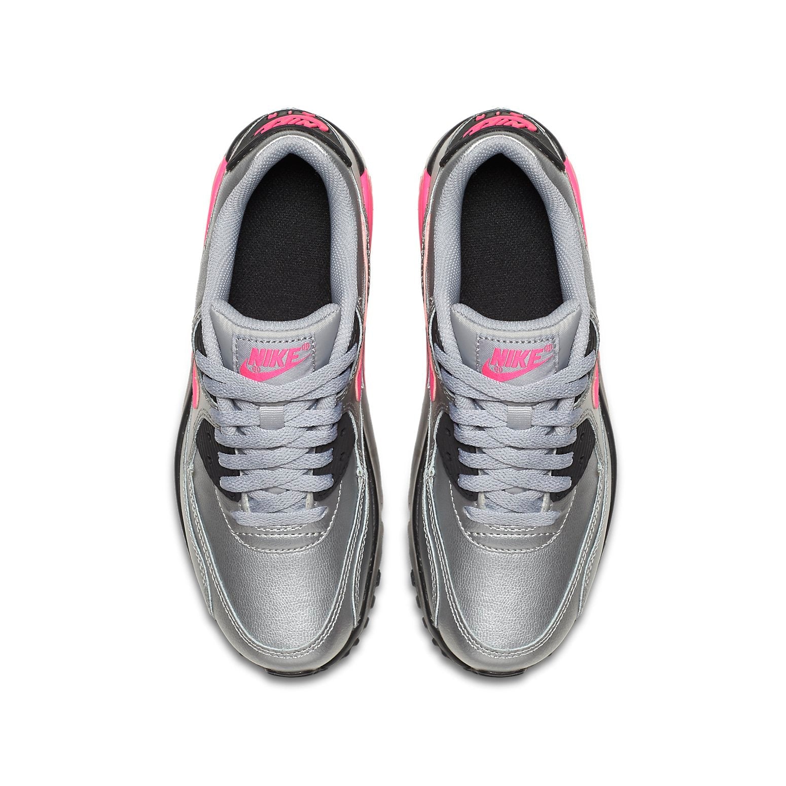 (GS) Nike Air Max 90 LTR 'Metallic Silver Pink' 833376-004