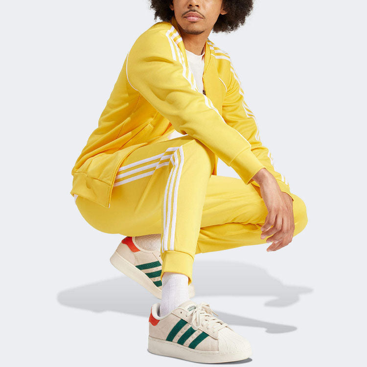 adidas originals Adicolor Classics Sst Jacket Asia Sizing 'Yellow' IR9865