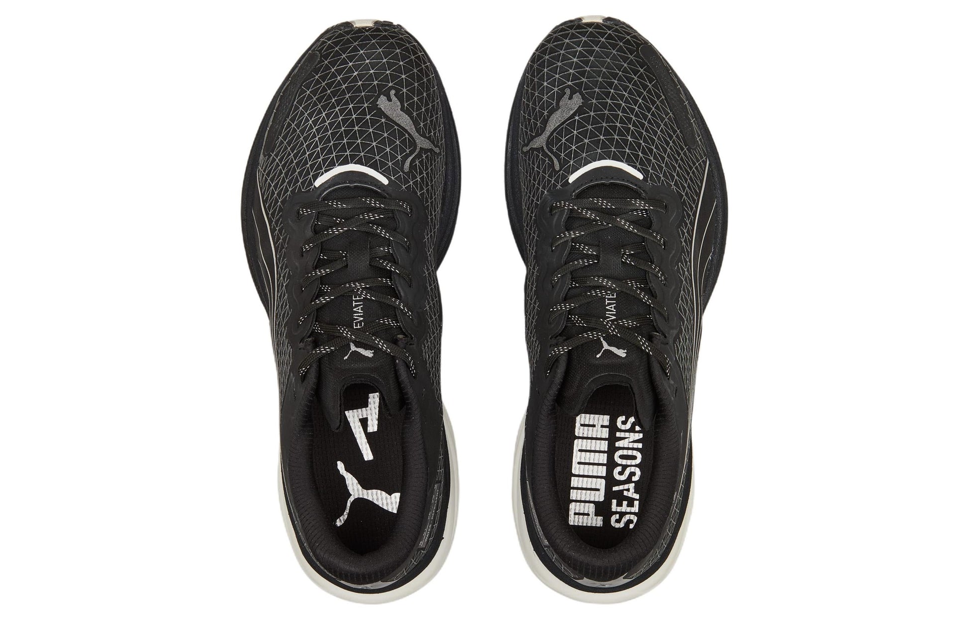 PUMA Deviate Nitro 2 WTR 'Black Metallic Silver' 376856-01