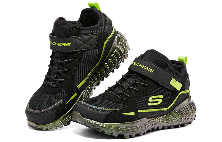 (GS) Skechers Monster 'Black Lime' 405213L-BKLM