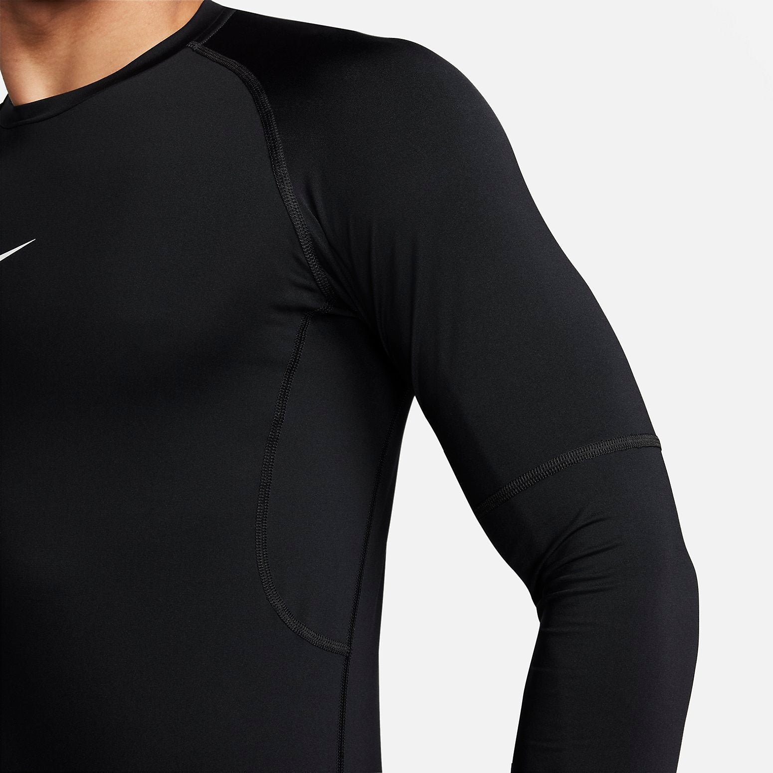 Nike Pro Dri-FIT Slim Long-Sleeve Fitness Top 'Black' FB7926-010