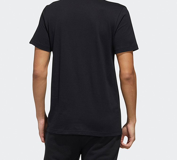 adidas M Foil Box T Printing Short Sleeve Black FM6254