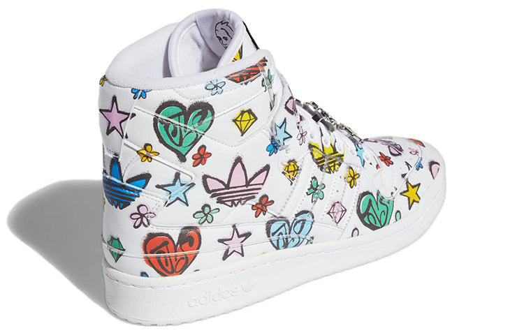adidas Jeremy Scott x Forum 84 High 'Monogram Graffiti' HQ1128
