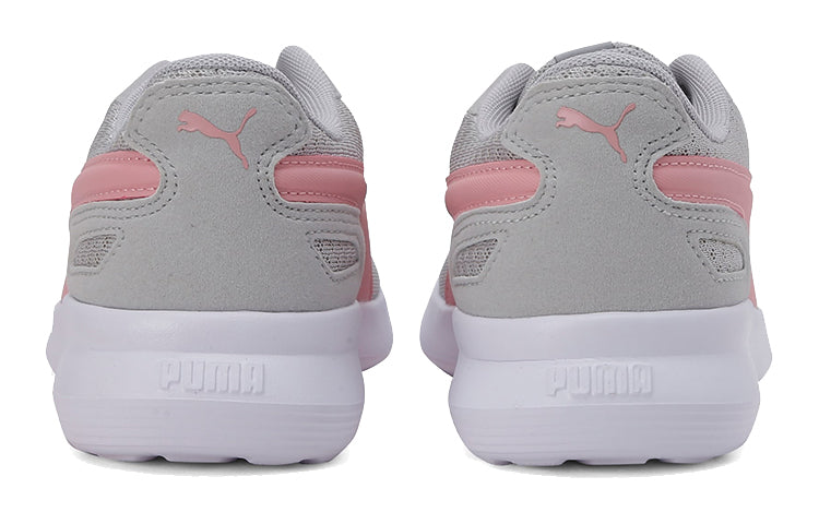 (GS) PUMA ST Activate Sports Running Shoes Grey/Pink/White 369069-10