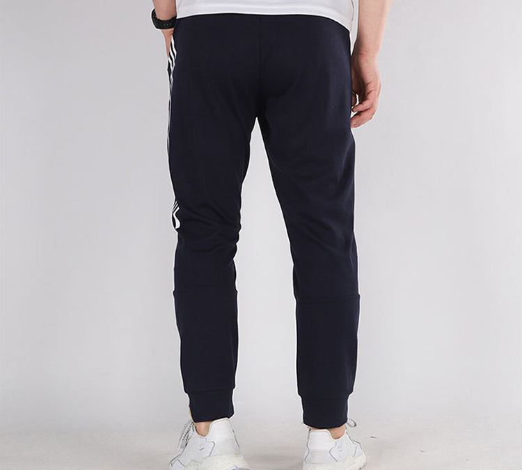 adidas M Mh Bos Tp Sj Bundle Feet Running Sports Pants Dark Blue FQ7708