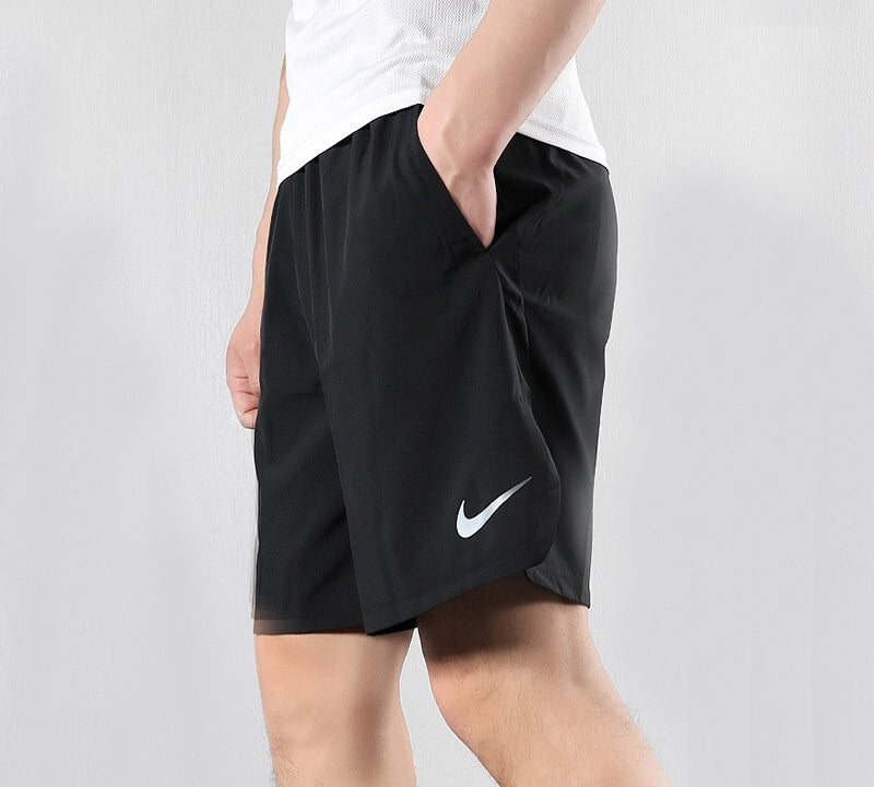 Nike Flex Athleisure Casual Sports Woven Shorts Black 927527-010
