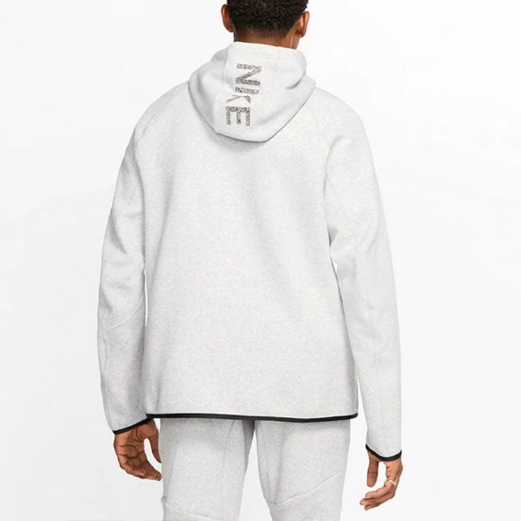 Nike logo Printing raglan sleeve Pullover Couple Style Gray CK2976-902