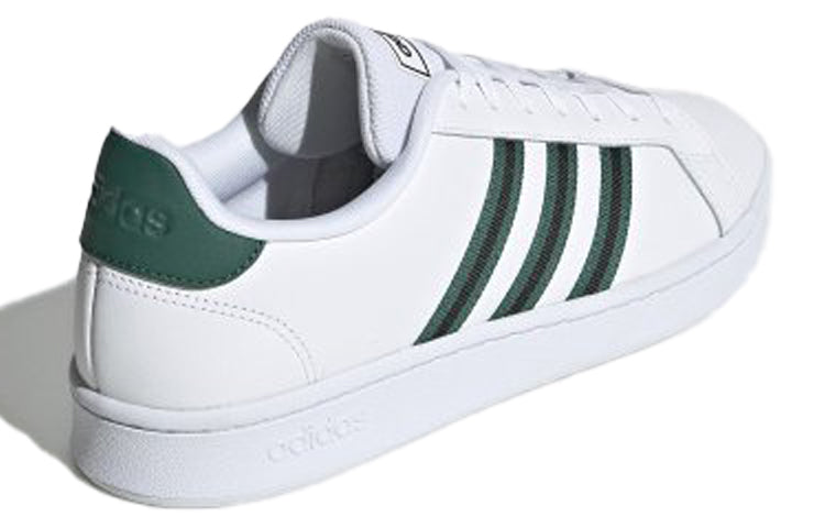 adidas neo Grand Court 'White Black Green' EG3840