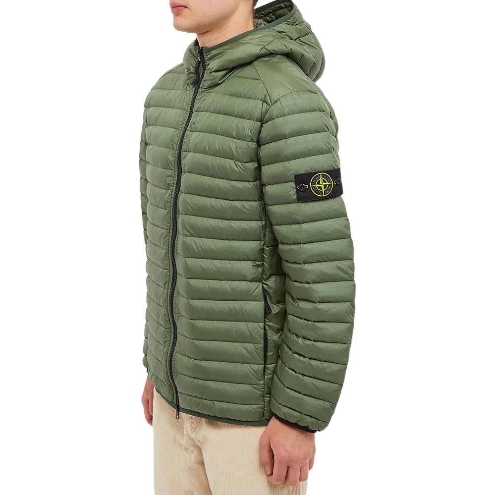 STONE ISLAND Lightweight Hooded Down Jacket 'Green' 771540324-V0058