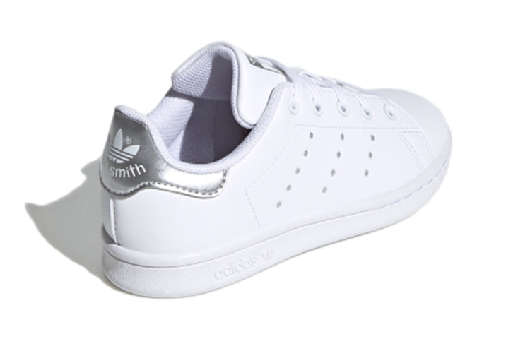 (PS) adidas Stan Smith J 'White Silver Metallic' FW0743