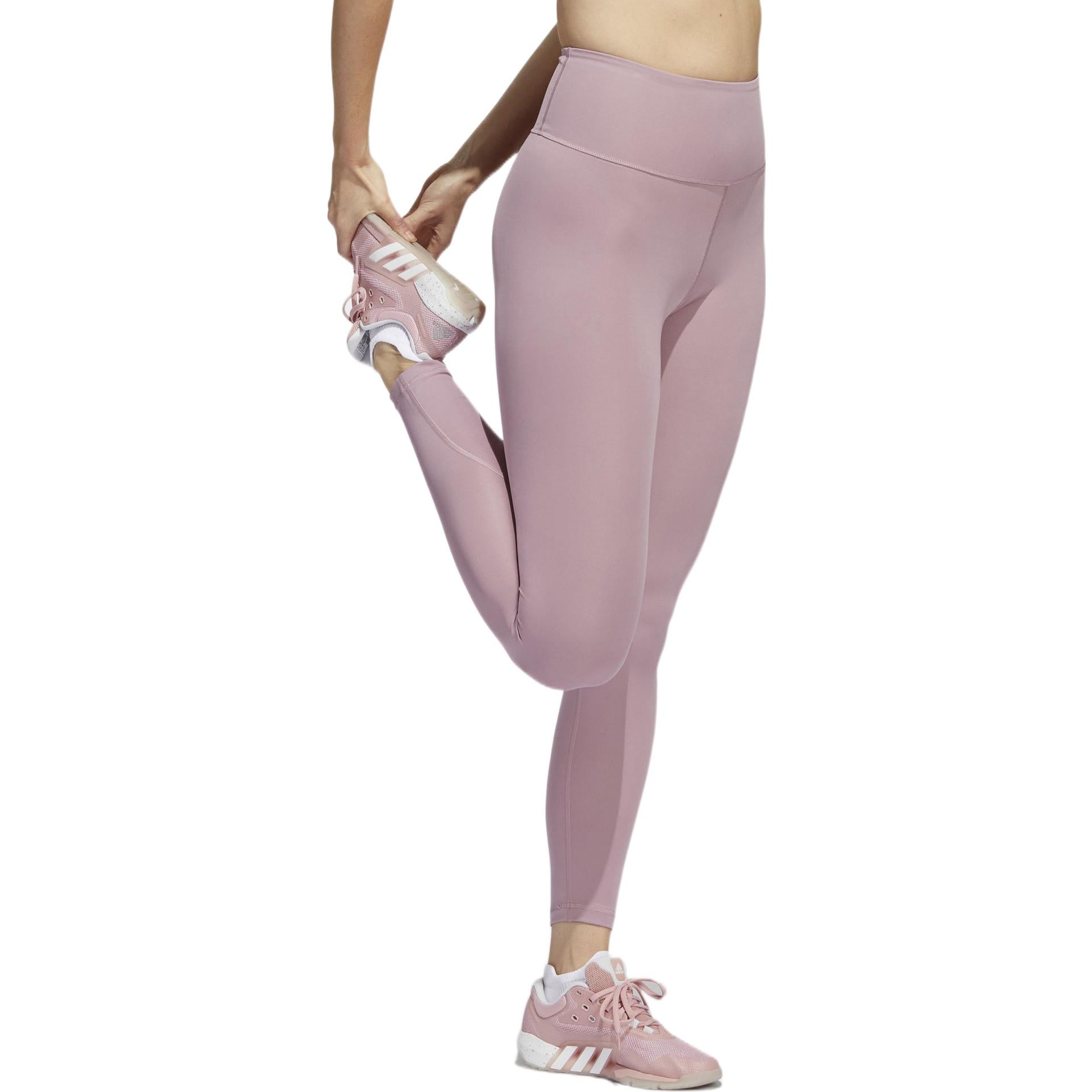 (WMNS) adidas Optime 7/8 Tight Asia Sizing 'Pink' HD4441