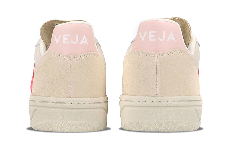 Veja V-10 Lace-Up 'Beige Neon Pink' VX032188