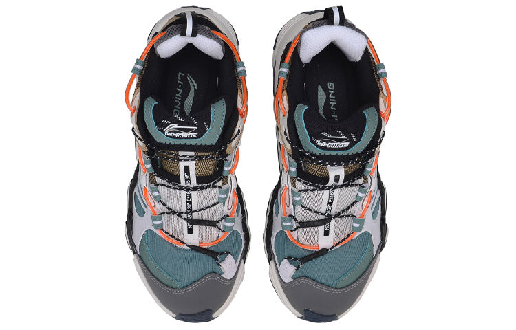 (WMNS) Li-Ning X-Claw 'Brown Green Orange' AGLQ014-4