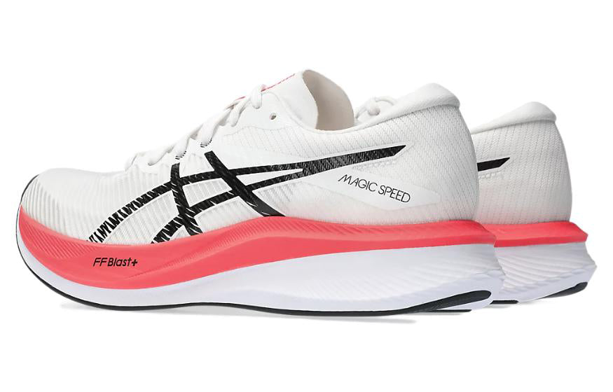 (WMNS) ASICS Magic Speed 3.0 'White Black Red' 1012B518-100