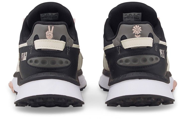 (WMNS) PUMA Wild Rider Downtown 'Black Ivory' 384417-01