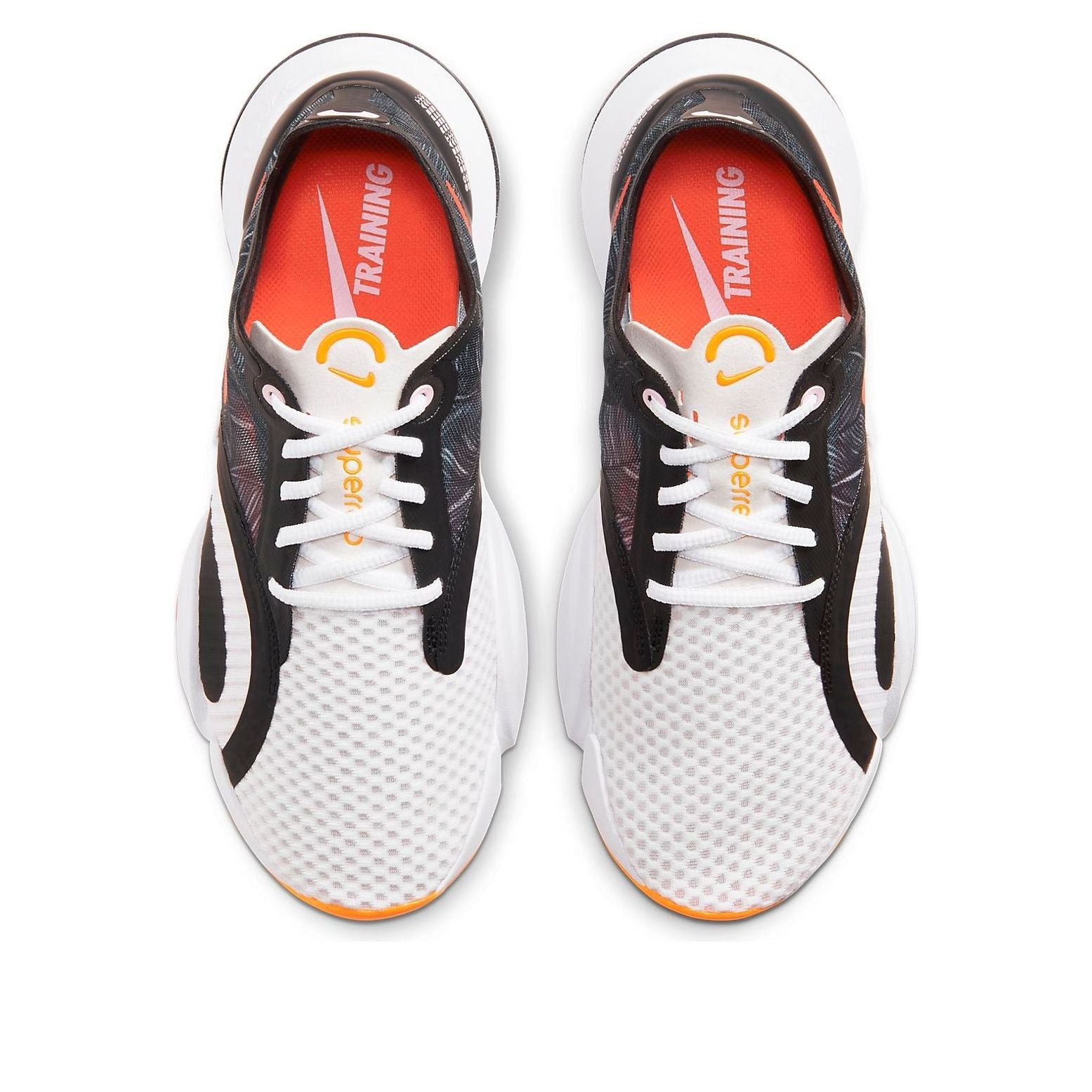 (WMNS) Nike SuperRep Go 'White Black Team Orange' CJ0860-181