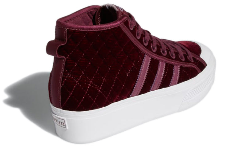 (WMNS) adidas Nizza Platform Mid 'Victory Crimson' H02701