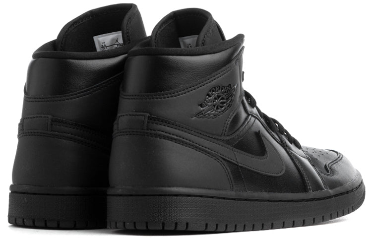 (WMNS) Air Jordan 1 Mid 'Triple Black' BQ6472-012