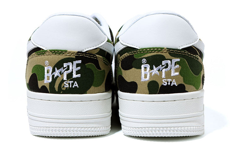 A BATHING APE Bape Abc Camo Sta Low 1G30-191-011-GREEN