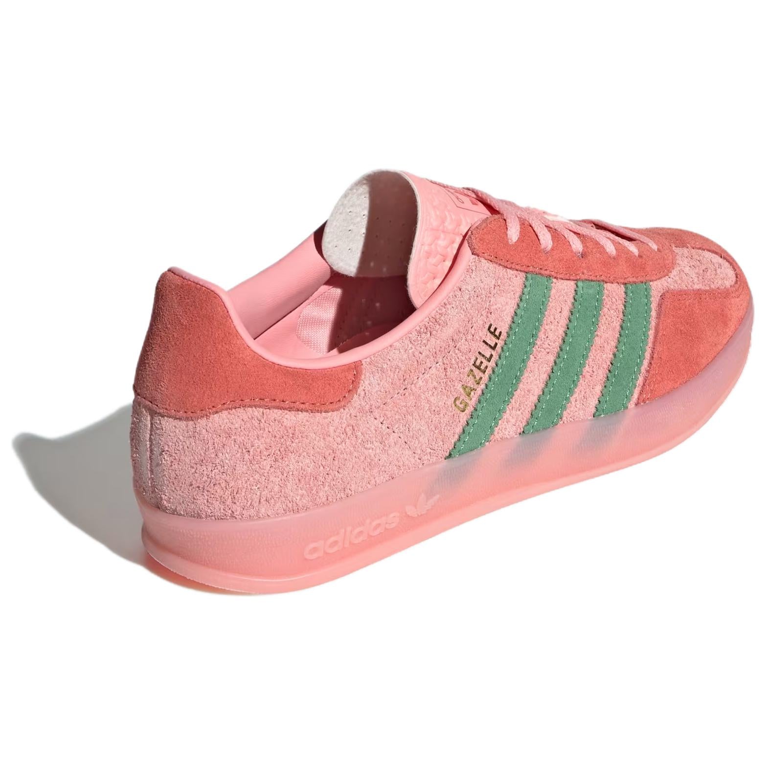 (WMNS) adidas Gazelle Indoor 'Pink Spark Preloved Green' IG6782