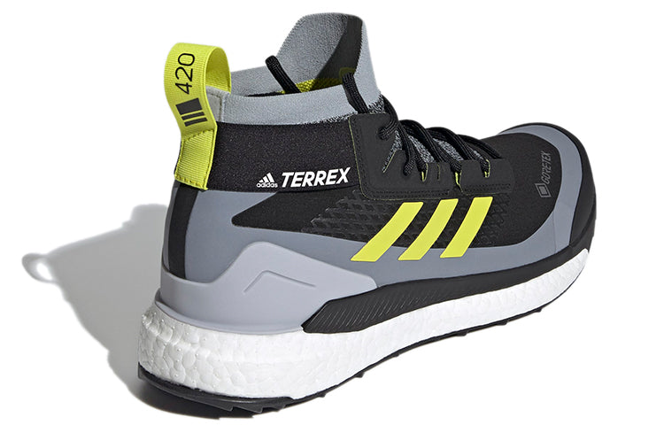 adidas Terrex Free Hiker GTX 'Halo Silver Acid Yellow' FX4510