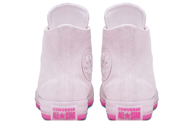 Converse Interstellar Chuck Taylor All Star Jelly Bottom Pink Suede 166139C